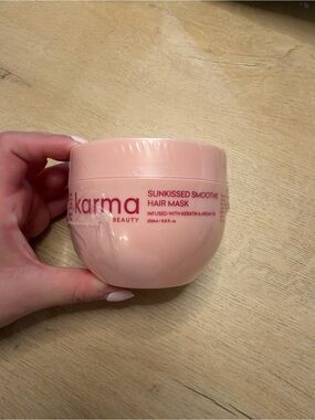 Karma Sunkissed Smoothie Hair Mask - Light Pink